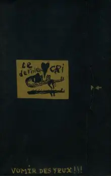 Pochette renfermant 3 flip-book, accompagnant la VHS Vomir des Yeux