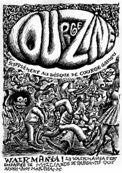 Courge Zine, fanzine accompagnant le Disc-Comix Courge